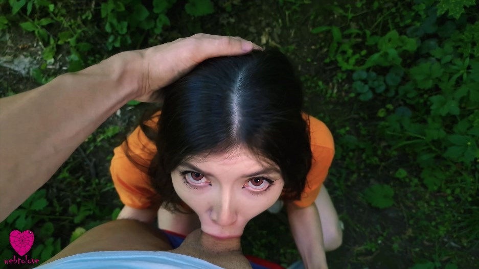 webtolove - Hungry girl in the forest fed with sperm - XXXStreams.org